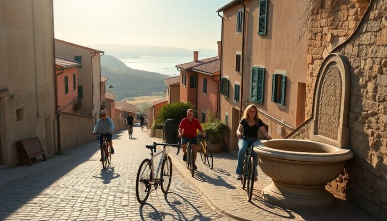 Itinerari in bici tra i borghi Bandiera Arancione d'Italia