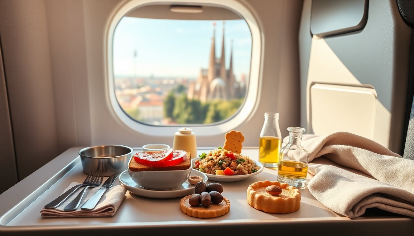 Menù estate 2026 di Vueling: sapori catalani, scelte veg e opzioni pet-friendly