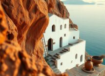 Monastero Panagia Hozoviotissa: un santuario appeso alla scogliera di Amorgos