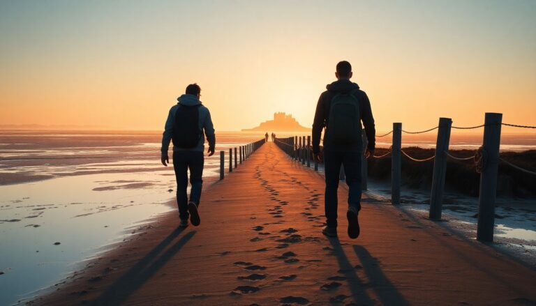 Nove isole raggiungibili a piedi grazie alla bassa marea