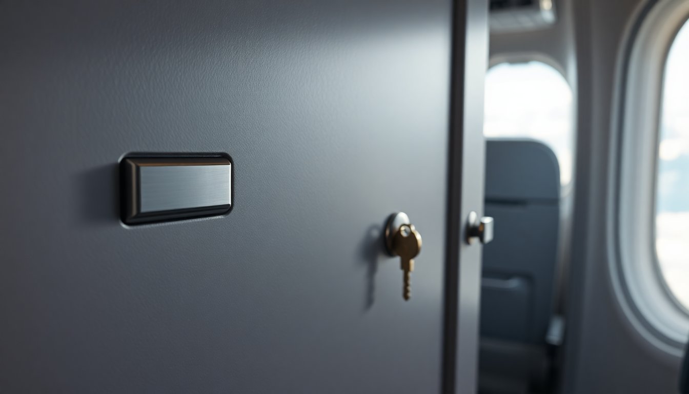 Perché le porte dei bagni in aereo si sbloccano anche dall'esterno