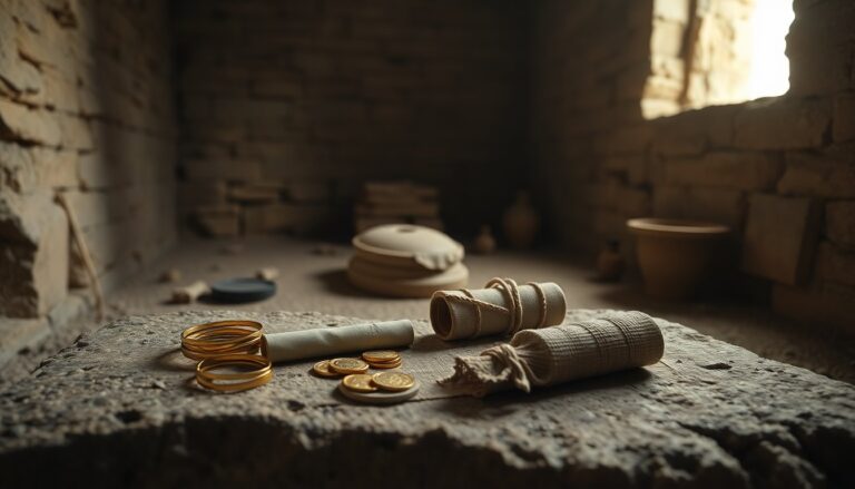 Tomba romana a Bahnasa con mummie, oggetti d'oro e papiro di Omero