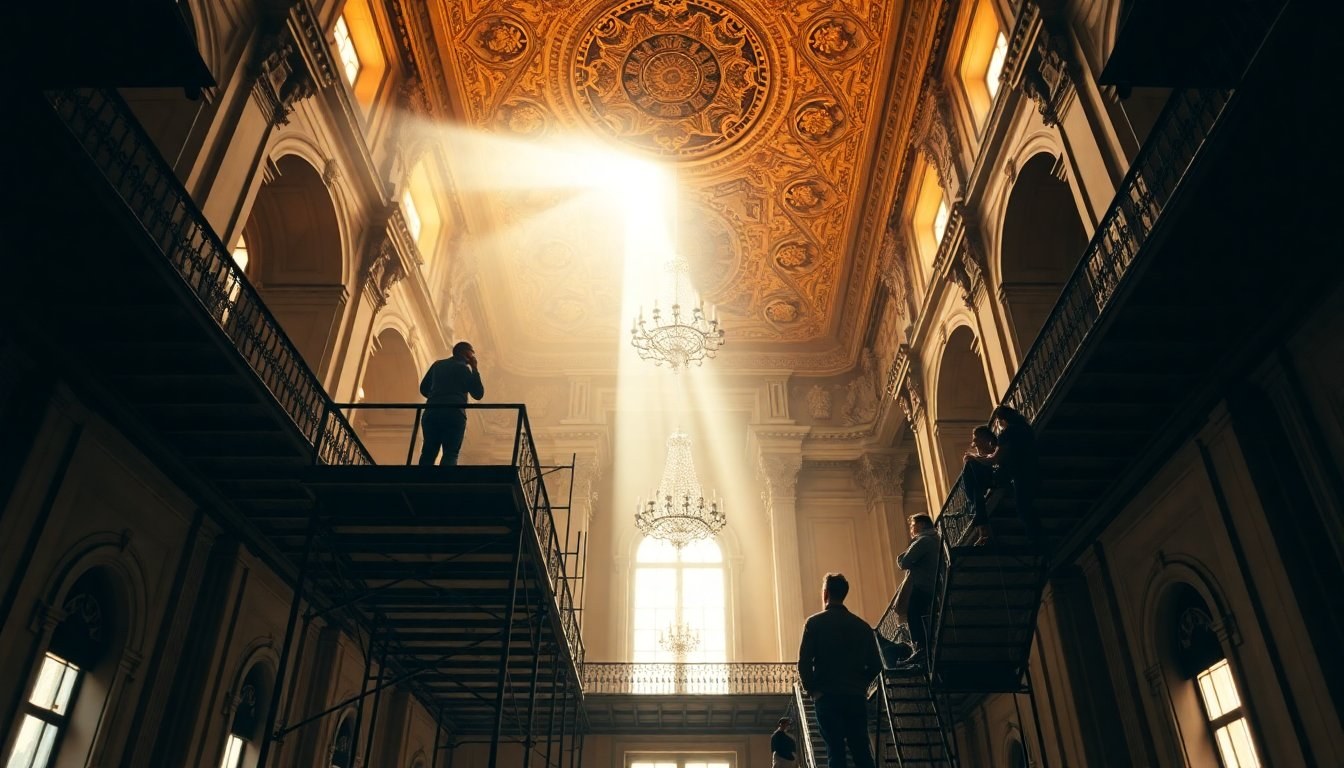 Visite sui ponteggi dei restauri a Palazzo Venezia: come partecipare