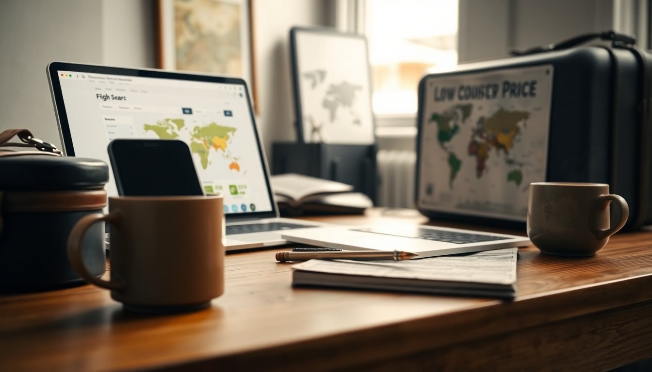 Guida ai voli low cost con alert di prezzo e mappe ovunque